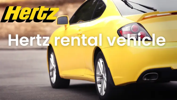 Hertz rental vehicle
