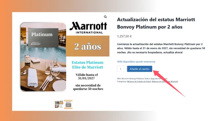 Obtén Marriott Bonvoy Platinum rápidamente viphotelflightses-3