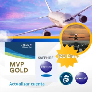Oneworld Sapphire Status-Alaska MVP Gold