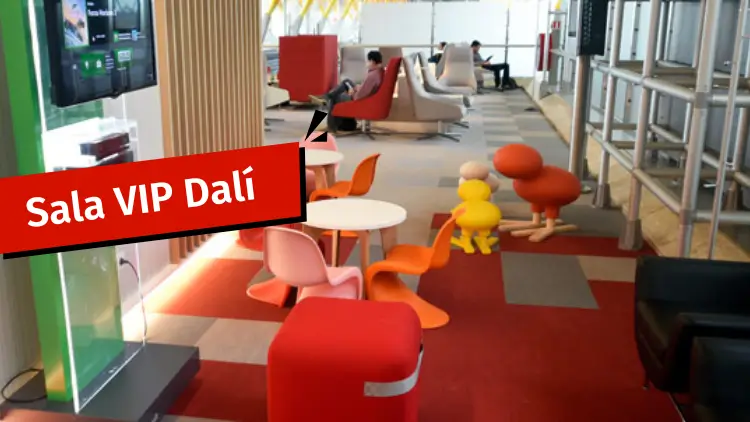 Sala VIP Aeropuerto Madrid – Guía Completa 10 Sala VIP Dalí