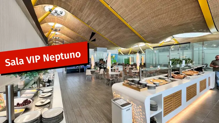 Sala VIP Aeropuerto Madrid – Guía Completa 9 Sala VIP Neptuno