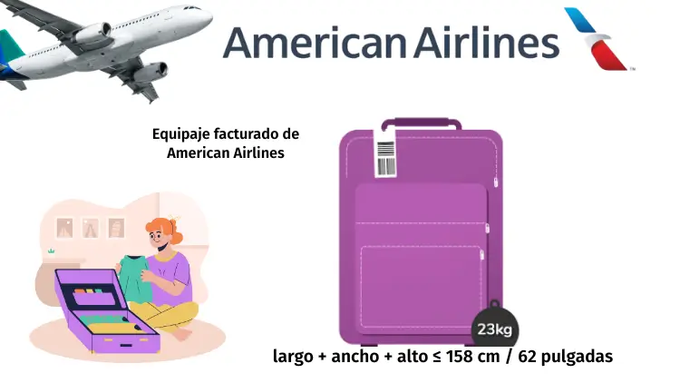 Equipaje facturado de American Airlines