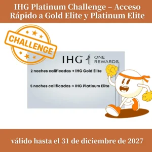 IHG Platinum challenge new