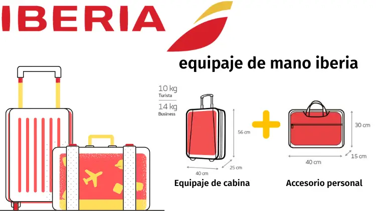 equipaje de mano iberia
