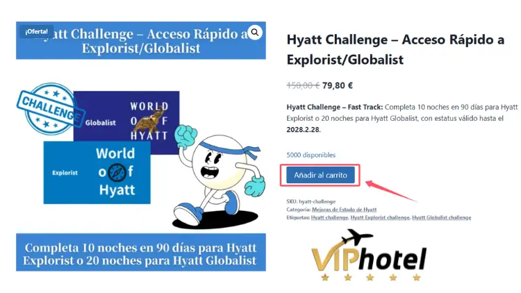 Hyatt Status Challenge-viphotel