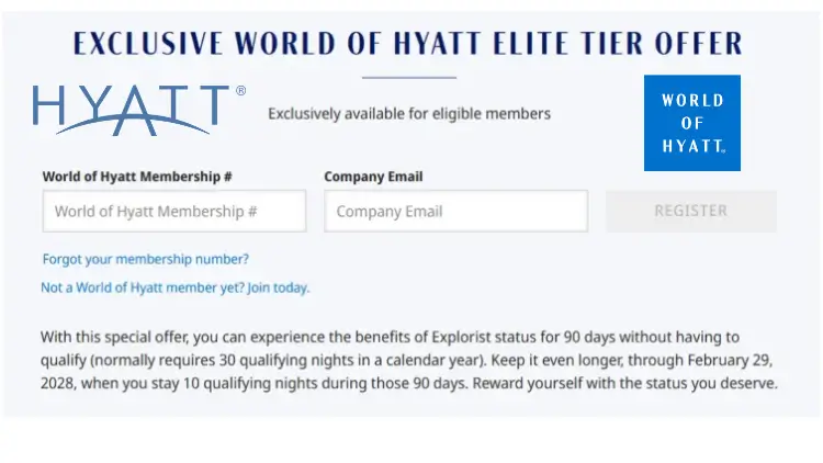 Requisitos para el Hyatt Status Challenge