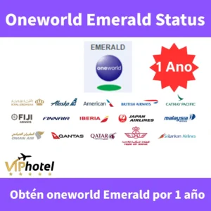 Obtén oneworld Emerald por 1 año